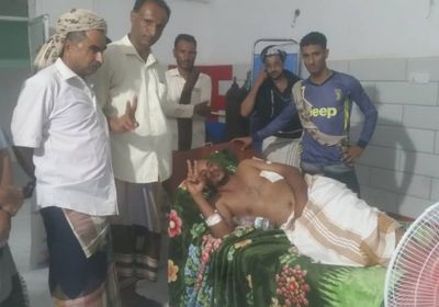 نائب رئيس انتقالي ردفان يزور جرحى أحداث عدن وأبين