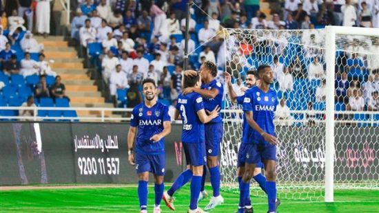الهلال يفوز على الرائد بخماسية في الدوري السعودي