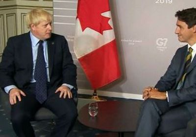 ترودو وجونسون يبحثان نتائج قمة مجموعة السبع الأخيرة 