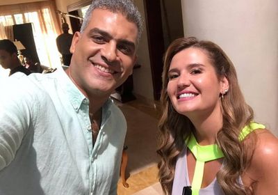 هنا شيحة لهاني عادل :"انبسطت بالشغل معاك"