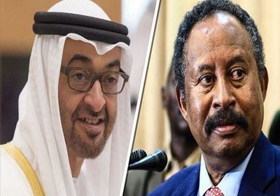 بن زايد يدعو رئيس الوزراء السوداني لزيارة الإمارات