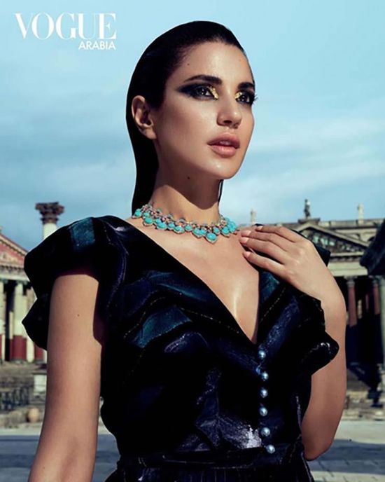 درة تتصدر غلاف العدد الجديد لمجلة vouge