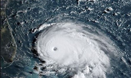 بسبب إعصار دوريان.. 70 ألف شخص يعانون بجزر الباهاما