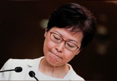 رئيسة هونج كونج التنفيذية: بكين تدعم السحب التام لمشروع قانون التسليم
