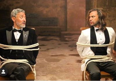 محمد إمام بصحبة فتحي عبدالوهاب في كواليس "لص بغداد"