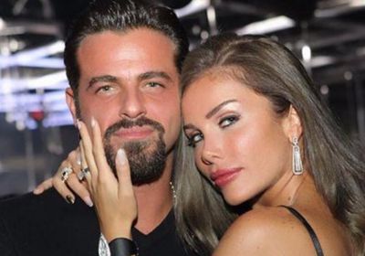 بالفيديو.. نيكول سابا تتنافس مع زوجها في لعب "الطاولة"