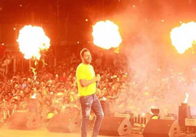 بالصور.. محمد حماقي يتألق بحفله الغنائي الأخير