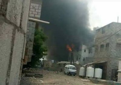 قتلى وجرحى إثر انفجار مخزن ذخائر حوثي بالحديدة