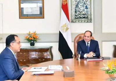 الرئيس المصري يستعرض مع رئيس الوزراء خطة الحكومة لإصلاح الجهاز الإداري للدولة