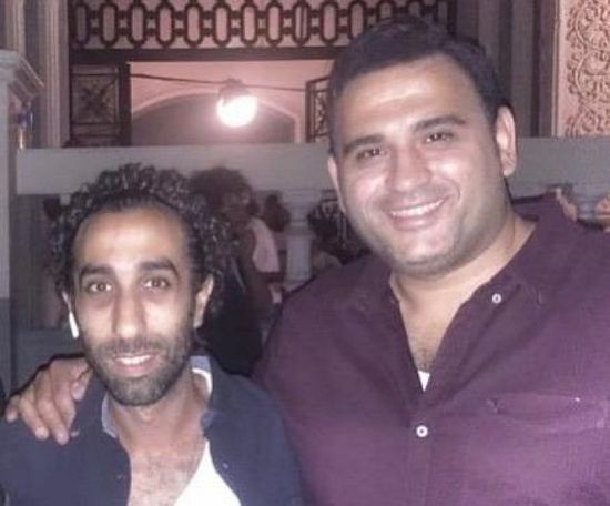 كريم العدل يهنئ أكرم حسني بعيد ميلاده