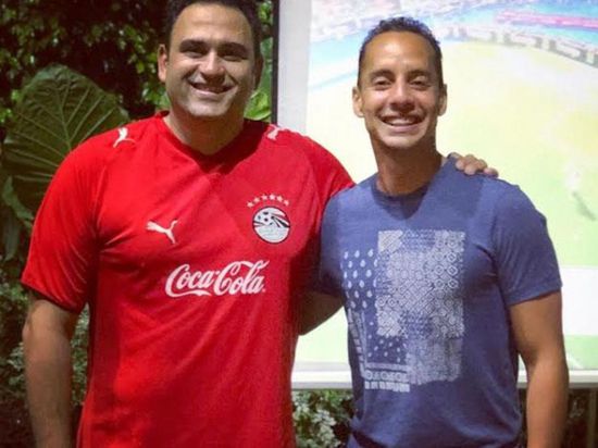 هكذا هنأ عمرو وهبة أكرم حسني بعيد ميلاده (صورة)