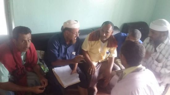 لقاء بين فريق من SFD"" فرع عدن مع قيادة ردفان لدعم المزارعين 