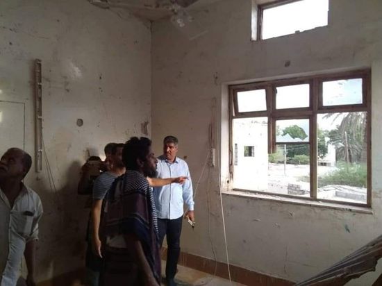 قيادات بارزة بالانتقالي تزور أسرة الشهيدة خلود السقاف بخورمكسر (صور)