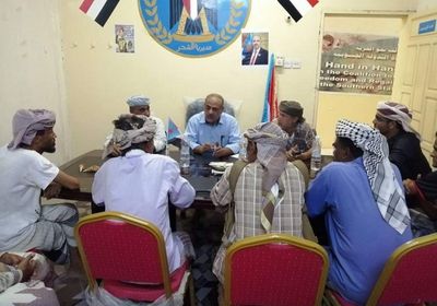 خلال زيارته للربان.. رئيس انتقالي حضرموت: المجلس سيواصل مطاردة الإرهاب