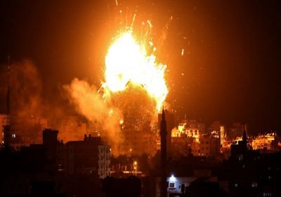 طائرات إسرائيلية تقصف مواقع عسكرية لحماس بغزة