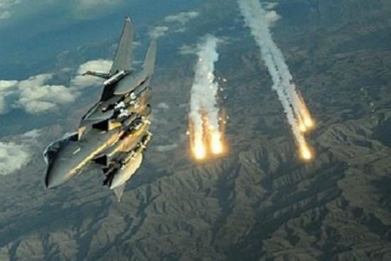 طيران التحالف يقصف مواقع الحوثيين في صعدة