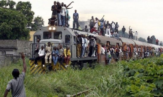 50 قتيلا في حادث قطار جنوب شرقي الكونغو الديمقراطية
