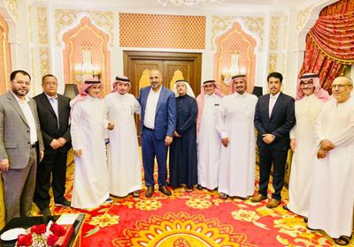 الرئيس الزبيدي يلتقي أعضاء تحالف القوى الوطنية الجنوبية (صور)