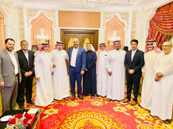 الرئيس الزبيدي يلتقي أعضاء تحالف القوى الوطنية الجنوبية (صور)