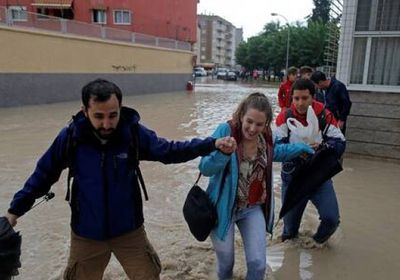 مصرع 3 أشخاص جراء الأمطار الغزيرة بأسبانيا
