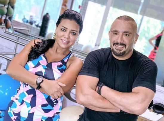 رانيا يوسف بصحبة أحمد السقا في الجيم (صور)