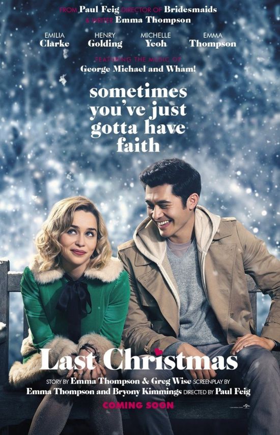 طرح بوستر جديد لفيلم Last Christmas للنجمة إميليا كلارك