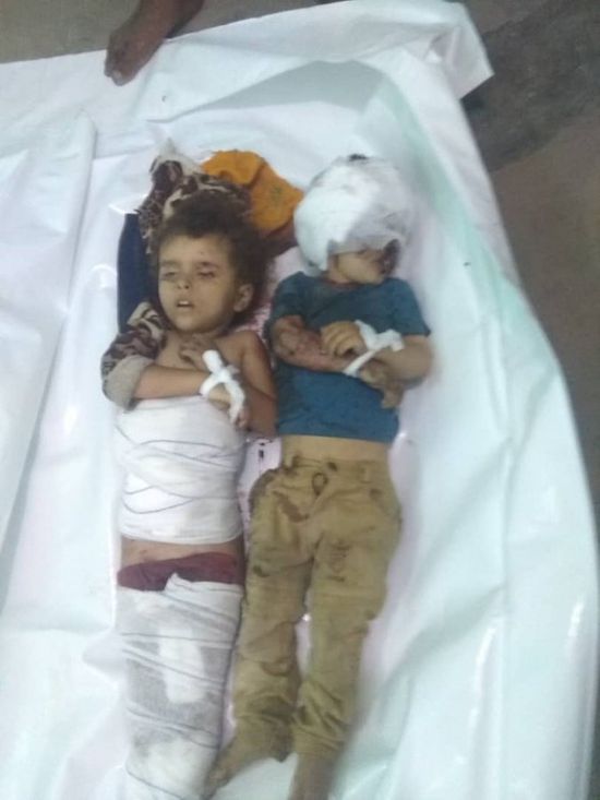 مقتل طفلين في قصف حوثي  على الأحياء السكنية بتعز  