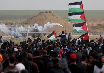 ارتفاع حصيلة المصابين بمسيرات العودة إلى 58 فلسطينيًا