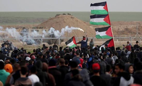 ارتفاع حصيلة المصابين بمسيرات العودة إلى 58 فلسطينيًا
