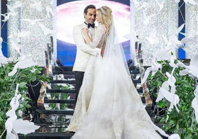 هنا الزاهد تنشر فيديو جديد لحفل زفافها