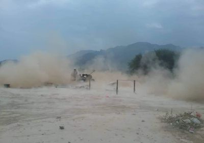 القوات الجنوبية تتصدى لهجوم حوثي عنيف بجبهة ثرة