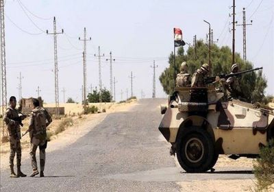 مقتل 3 جنود مصريين في هجوم مسلح على كمين شمالي سيناء