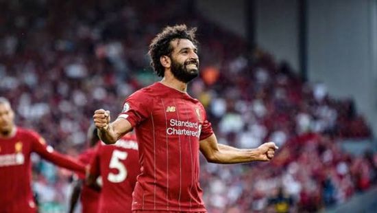 ليفربول يحتفل بهدف صلاح رقم 60