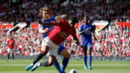 مانشستر يونايتد يفوز على ليستر سيتي بهدف نظيف