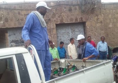 تنفيذ حملة رش ضبابي لمكافحة الوبائيات في ردفان 