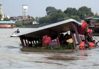 مصرع 12 شخصًا في غرق مركب بنهر جنوب شرقي الهند