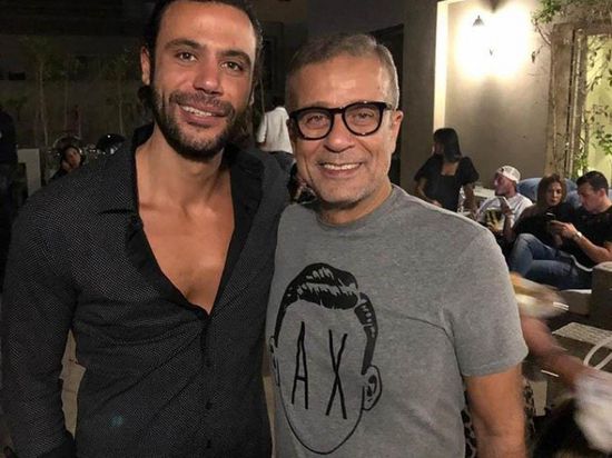 شريف منير يهنئ محمد إمام بعيد ميلاده