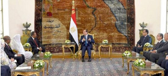 الرئيس المصري: تقديم كافة سبل الدعم للأشقاء في السودان