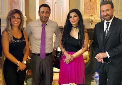 بالصور.. منة فضالي تودع فريق عمل "قيد عائلي"