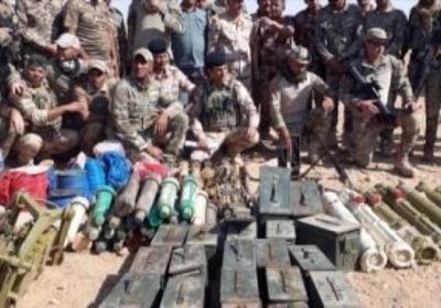 العراق: عثرنا على سلاح وعتاد ومتفجرات لتنظيم داعش الإرهابي جنوب البلاد