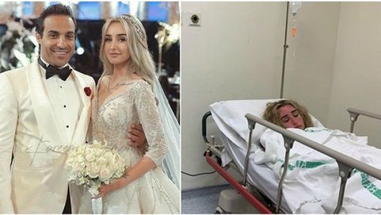 خلال شهر العسل.. هنا الزاهد تدخل المستشفى للمرة الثالثة 