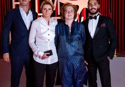 نجوم فيلم "أخوات السلاح" يتألقون بمهرجان الجونة (صور)