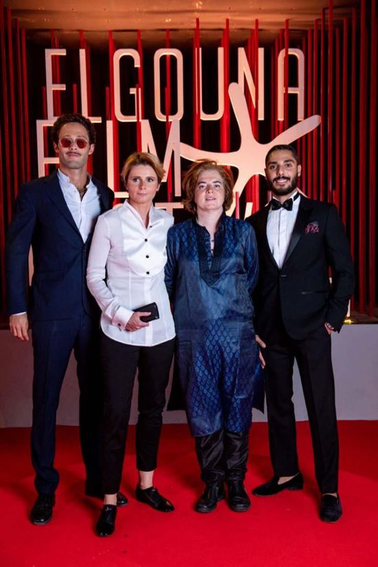 نجوم فيلم "أخوات السلاح" يتألقون بمهرجان الجونة (صور)