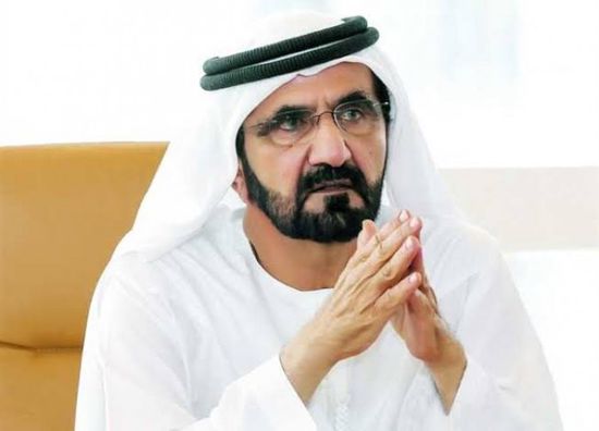 محمد بن راشد يهنئ الشعب السعودي بيومهم الوطني المجيد