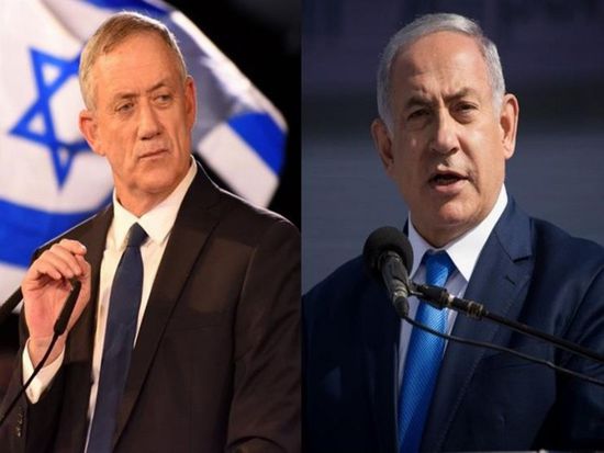 اجتماع حاسم بين نتنياهو وغانتس لاختيار رئيس الحكومة الإسرائيلية