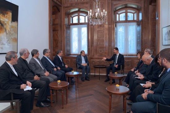 وفد إيراني يلتقي بالرئيس السوري لعرض تفاصيل لقاء القمة الثلاثي