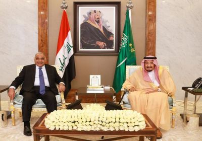العاهل السعودي ورئيس الحكومة العراقية يبحثان مستجدات الاحداث بالمنطقة