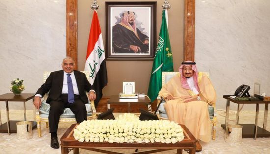 العاهل السعودي ورئيس الحكومة العراقية يبحثان مستجدات الاحداث بالمنطقة