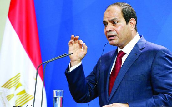 السيسي: لن نسمح بتشغيل سد النهضة وفيه ضرر لمصر