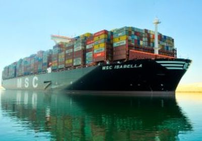 مصر: عبور ثانى أكبر سفينة حاويات فى العالم من قناة السويس